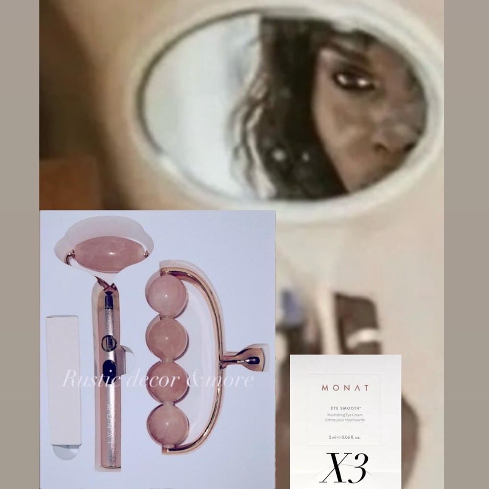 Monat Quartz Massaging Roller + 3 Samples